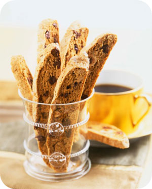 Chocolate Chip Biscotti